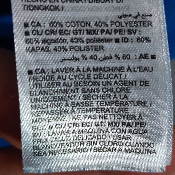 Old Navy Sonic the Hedgehog hoodie boys size XXL (18) blue with graphic design - Picture 7 of 11